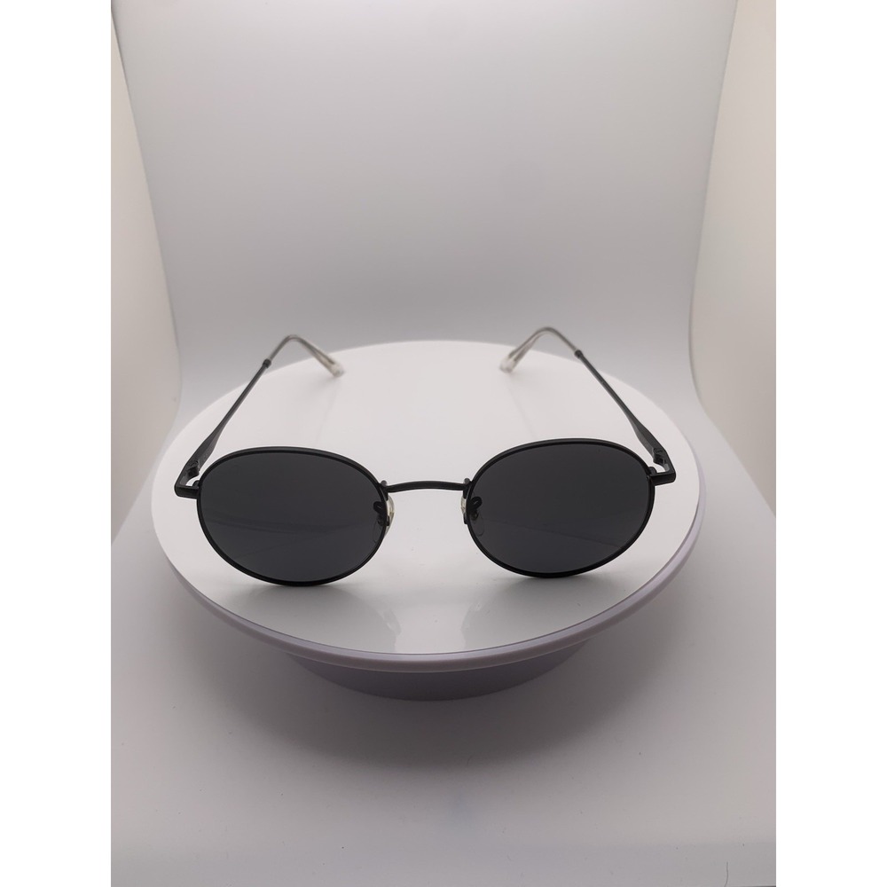 WMP Nevada Black/Black Round Ret100 Polarized Sunglasses 51-22-148